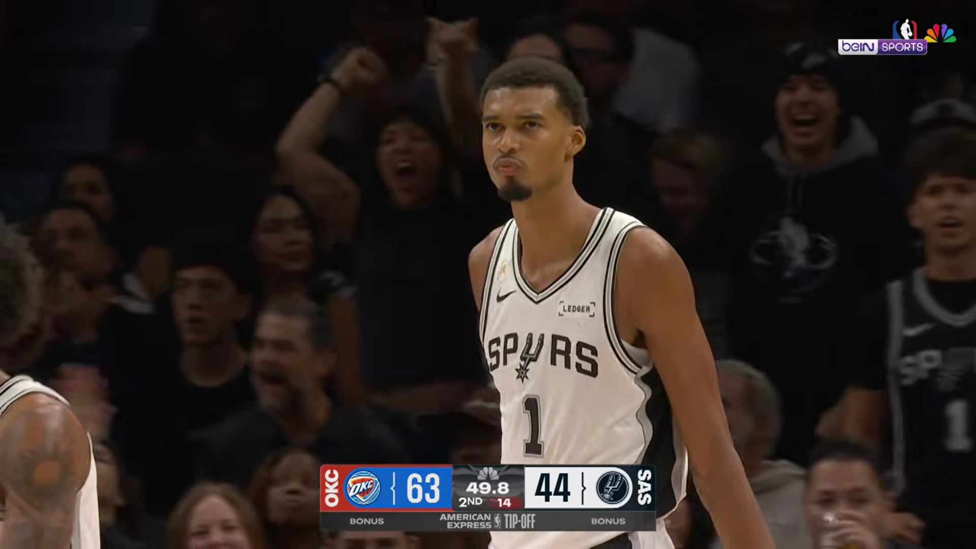 Cette stat stratosphérique de Wemby pour le premier match de la saison en NBA !