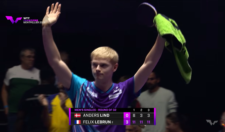 Tennis de table | Félix Lebrun ridiculise un adversaire en 15 minutes chrono