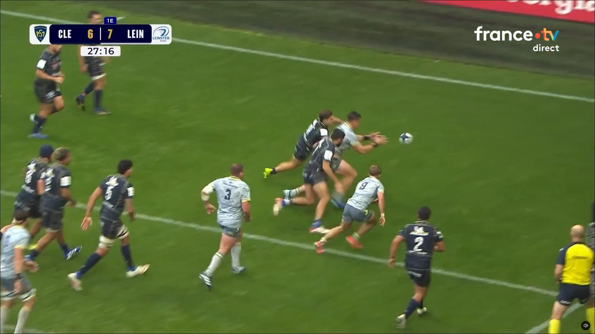 L’essai-boulette surhumain encaissé par Clermont en Coupe d’Europe