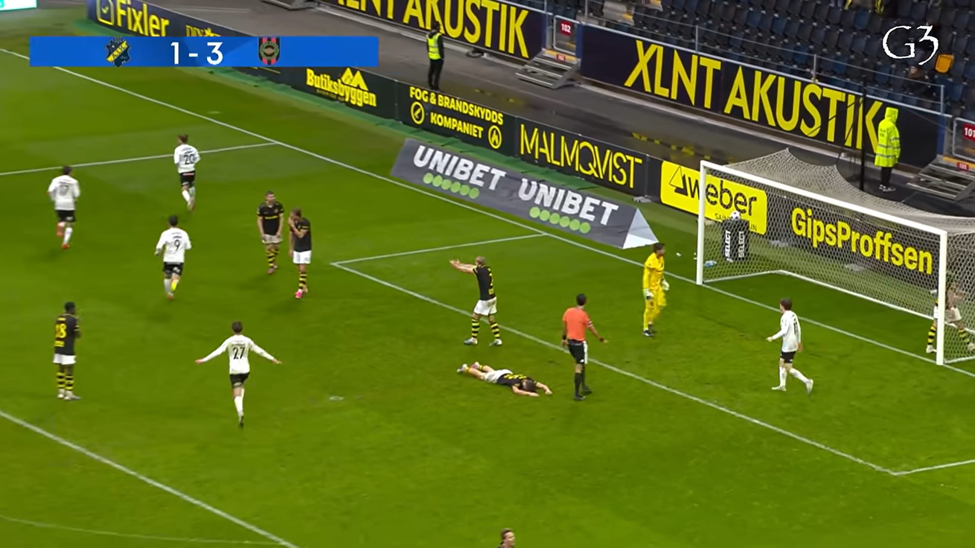 Football | 11 buts : le scénario de l’année nous vient tout droit de Suède