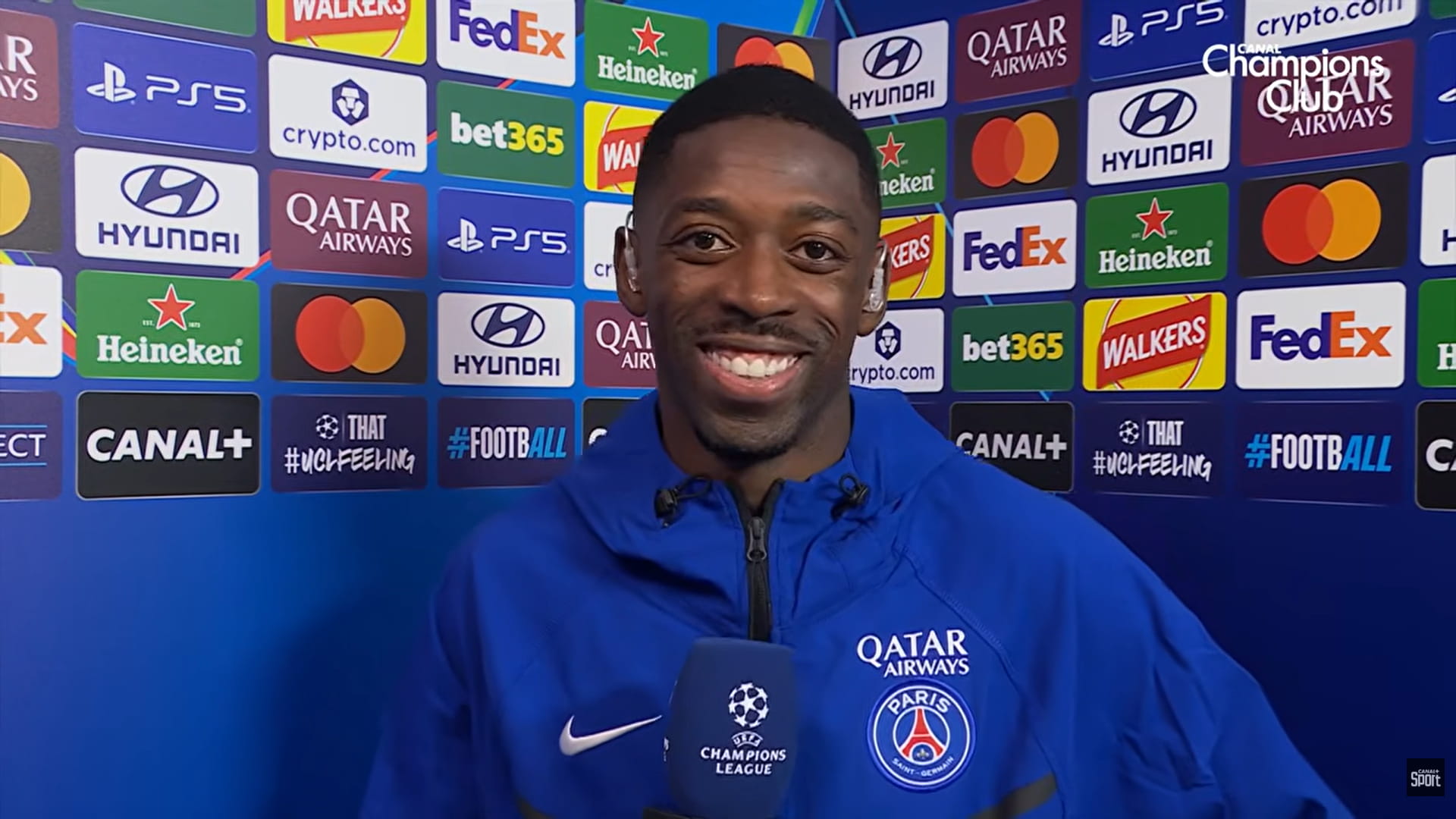 PSG・デンベレ、批判に笑顔で返答「また休暇をお願いしようかな」