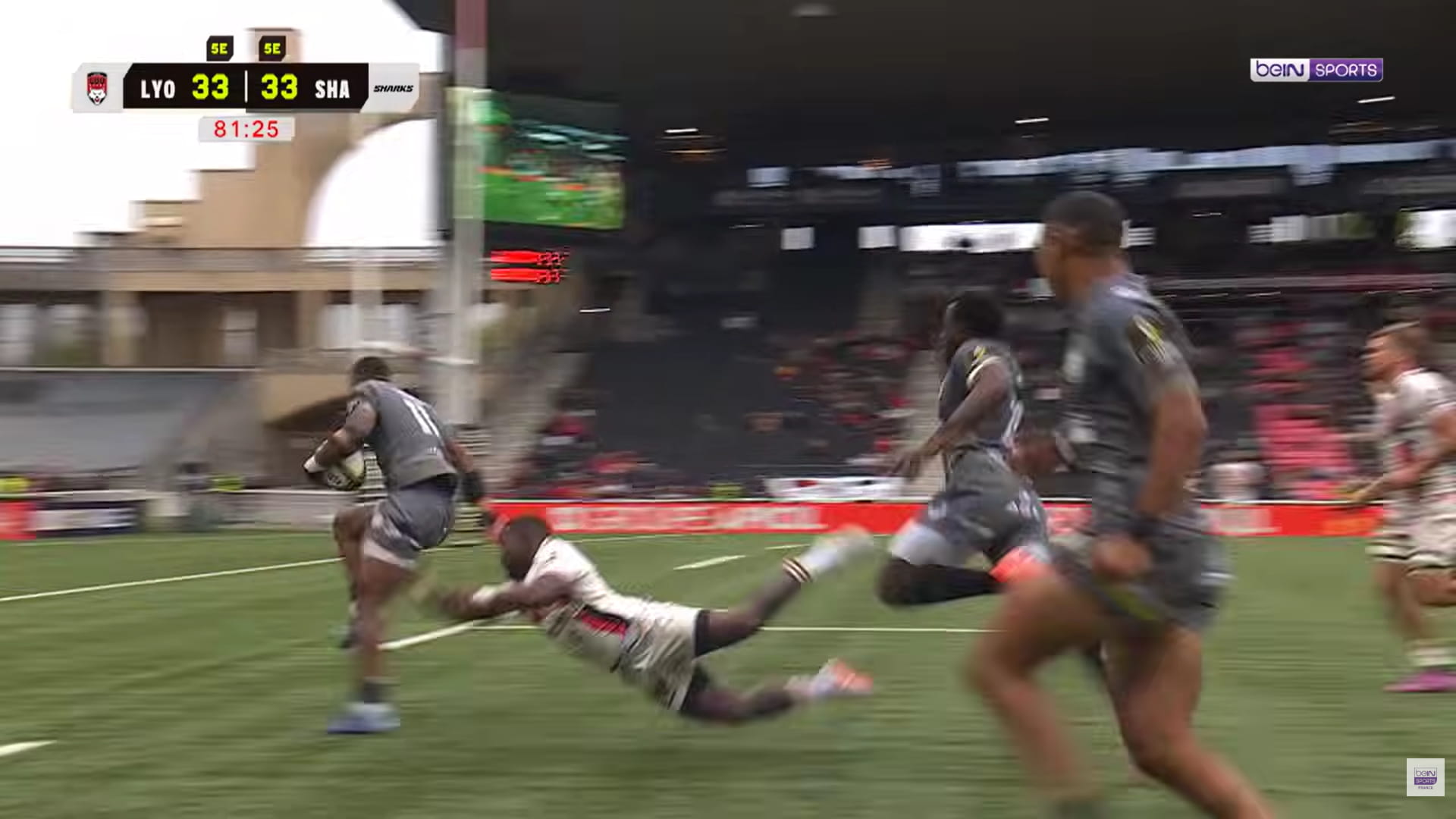 Rugby | La fin de match irréelle des Lyonnais en Coupe d’Europe !